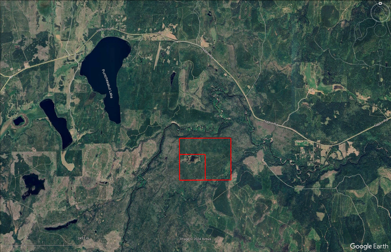Affordable 521Acre Recreational Parcel Surrounded by Crown Land