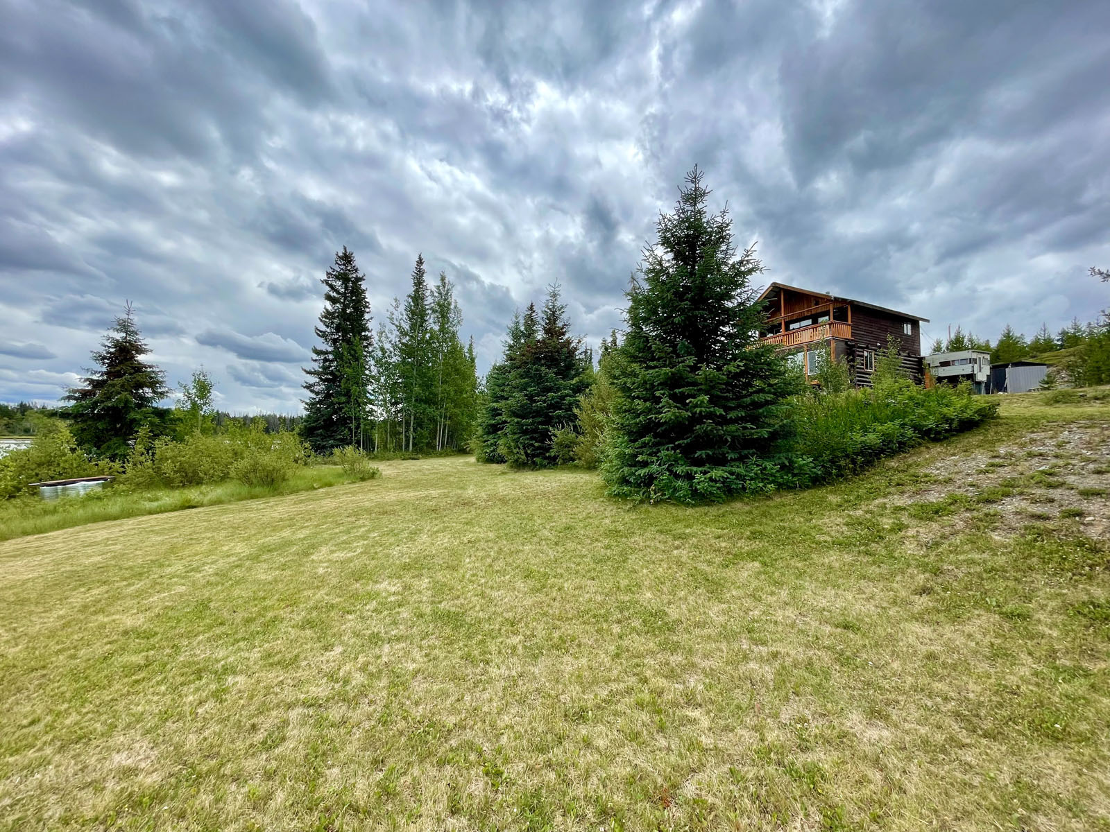 Lakefront Log Home Nimpo Lake LandQuest® Realty