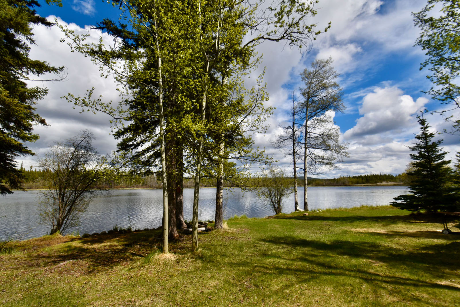 Lakefront Log Home Nimpo Lake LandQuest® Realty