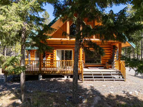 Exceptional Log Home and Equestrian Estate on 12.99 Private Acres - Coldwater Road, Merritt, BC