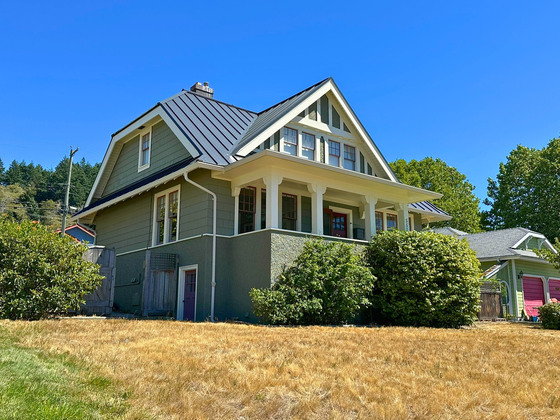 Heritage Oceanview Home in Powell River’s Historic Townsite