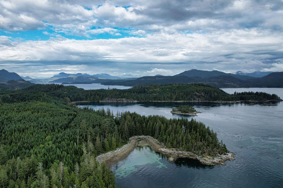 785-Acre Oceanfront, 5 Titles, Road Access - Rock Bay, 45 Minutes from Campbell River