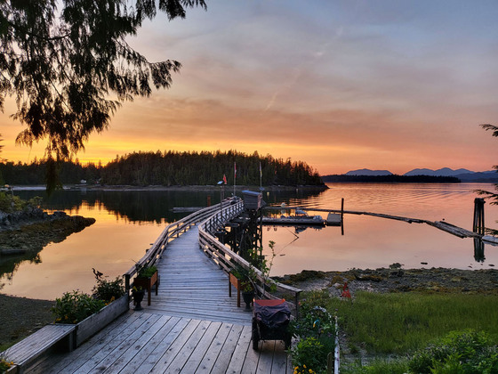 Stunning, Turnkey Oceanfront Home with Income Potential - Denny Island 