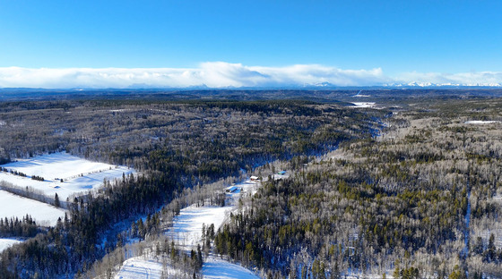 A Country Dream: 157 Acres of Creekside Privacy Near Water Valley, AB