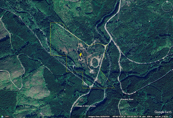 80 Acres in the Gordon River Corridor - Vancouver Island