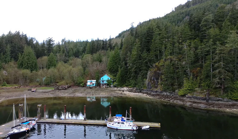 Oceanfront Acreage on Minstrel Island - Central Coast Region