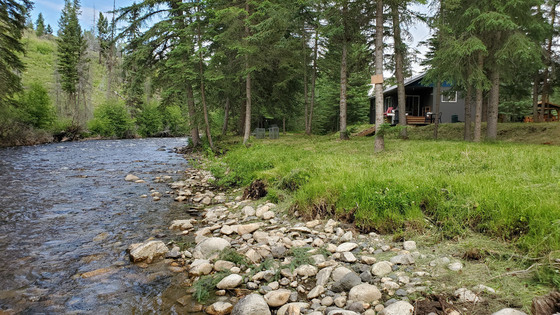 Affordable Riverfront Recreational Property with 2 Cabins - Clinton, BC