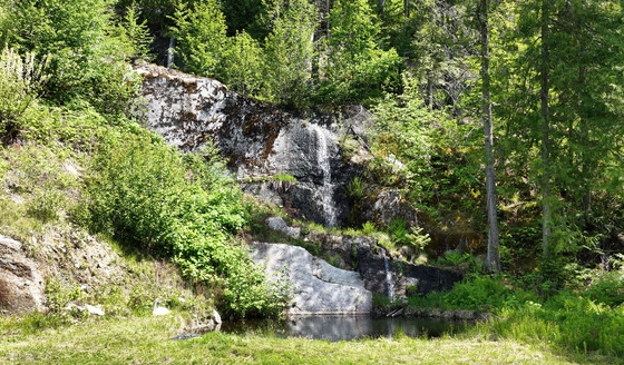 22-Acre Oasis with Waterfall in Burton, BC