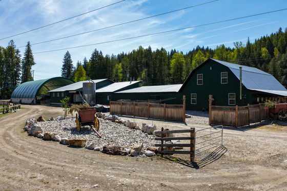 Multi-Residence Farmstead with Space to Gather & Grow - Cherryville, BC