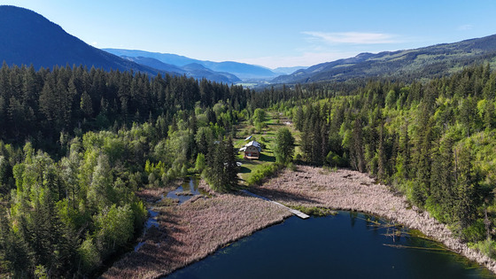 Paradise with Private Lake/Acreage/Log Home - Little Fort, BC