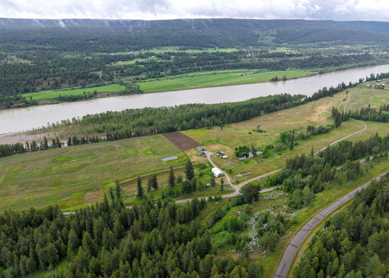 Fraser River Farmstead - 37 Riverfront Acres in the BC Cariboo