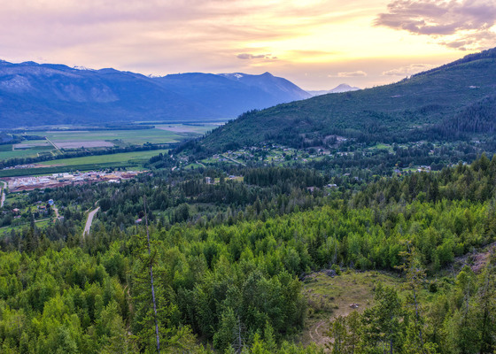 Sweeping Valley Views on 58 Acres in Wynndel, BC