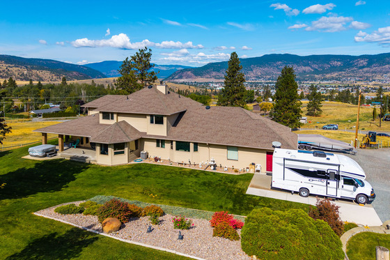 A Private Custom Home with Shop on 6.1-Acres Just 5 minutes from Merritt