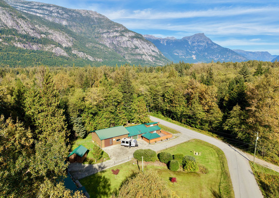 Two Homes, Shop and Gym on 3.18 Acres in Hagensborg, BC