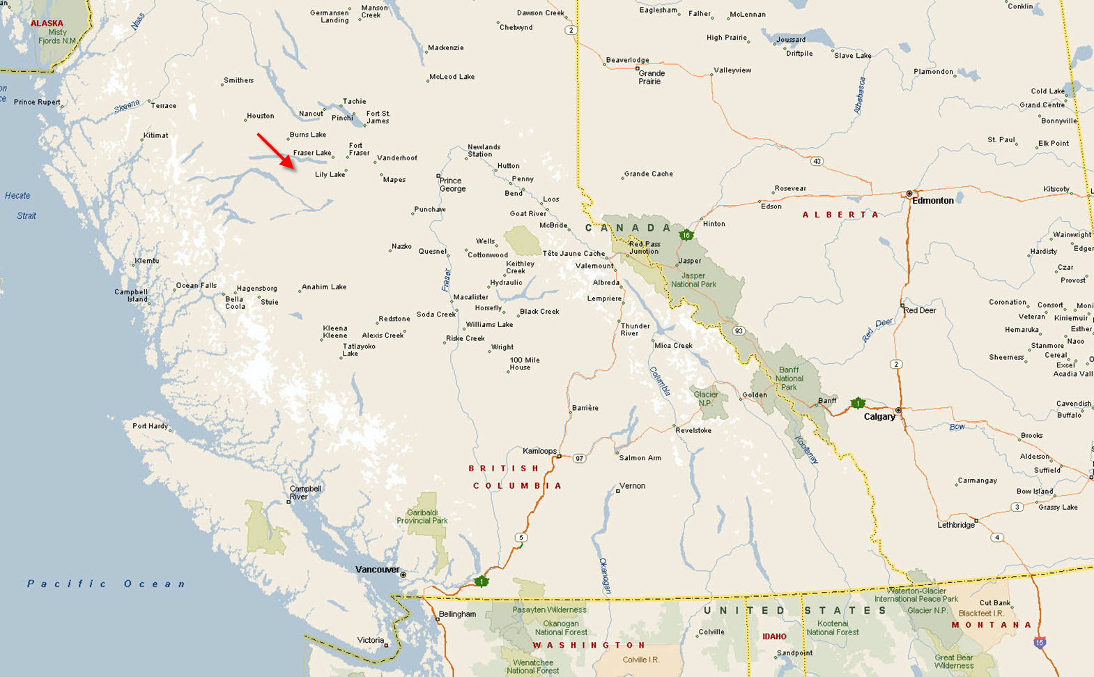 Moose Horn Lodge on Uncha Lake Burns Lake Rural LandQuest® Realty