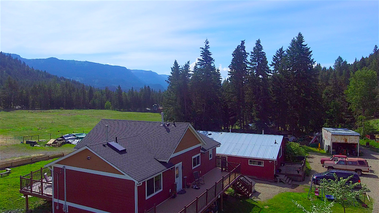 Quaint Hobby Farm with 2 Residences & Farm Infrastructure