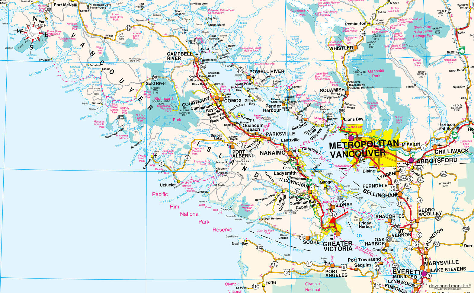 Victoria’s “Highlands District” Big View Acreage LandQuest® Realty