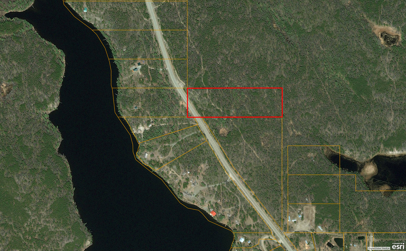 Lake View Acreage Nimpo Lake, BC LandQuest® Realty