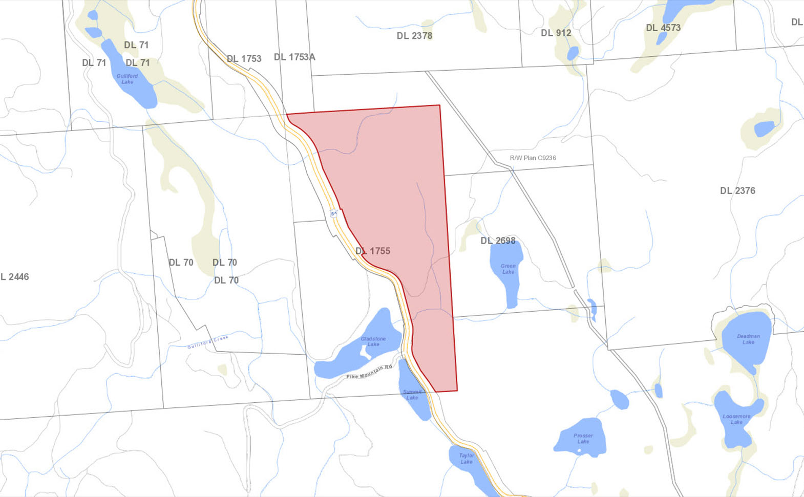 Large Private Acreage Backing onto Crown Land Merritt, BC LandQuest
