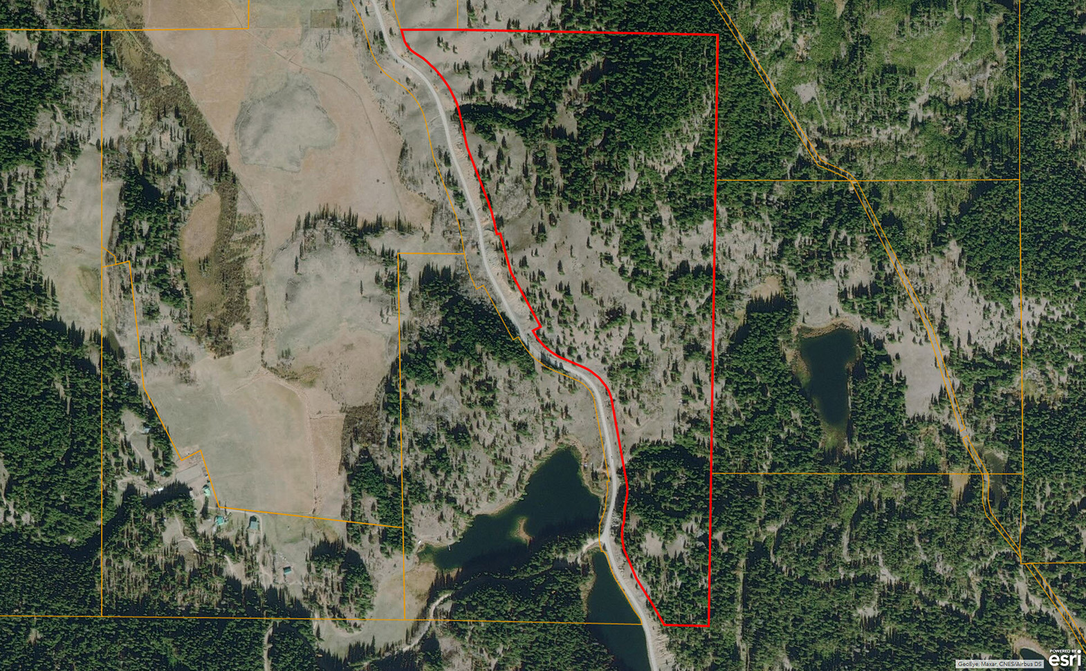 Large Private Acreage Backing onto Crown Land Merritt, BC LandQuest