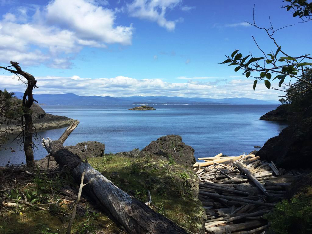 Interesting 72 Acre Waterfront on the East Side of Lasqueti Island