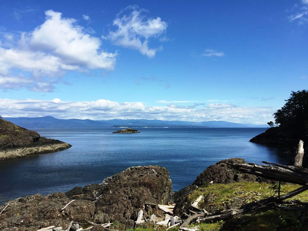 Interesting 72 Acre Waterfront on the East Side of Lasqueti Island