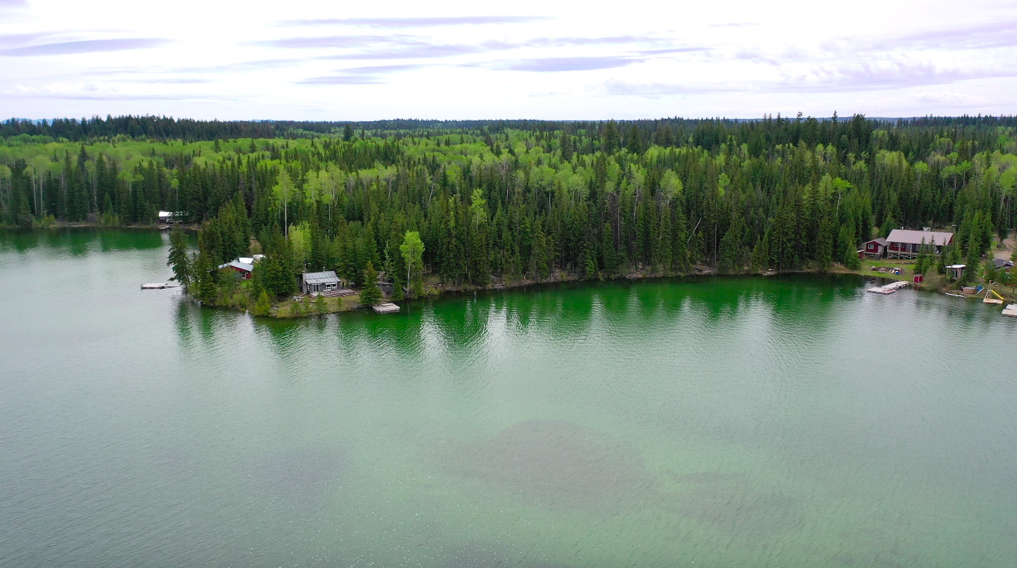 Picturesque Lakefront Cabin on 5.4 Acres along the Banks of Sheridan