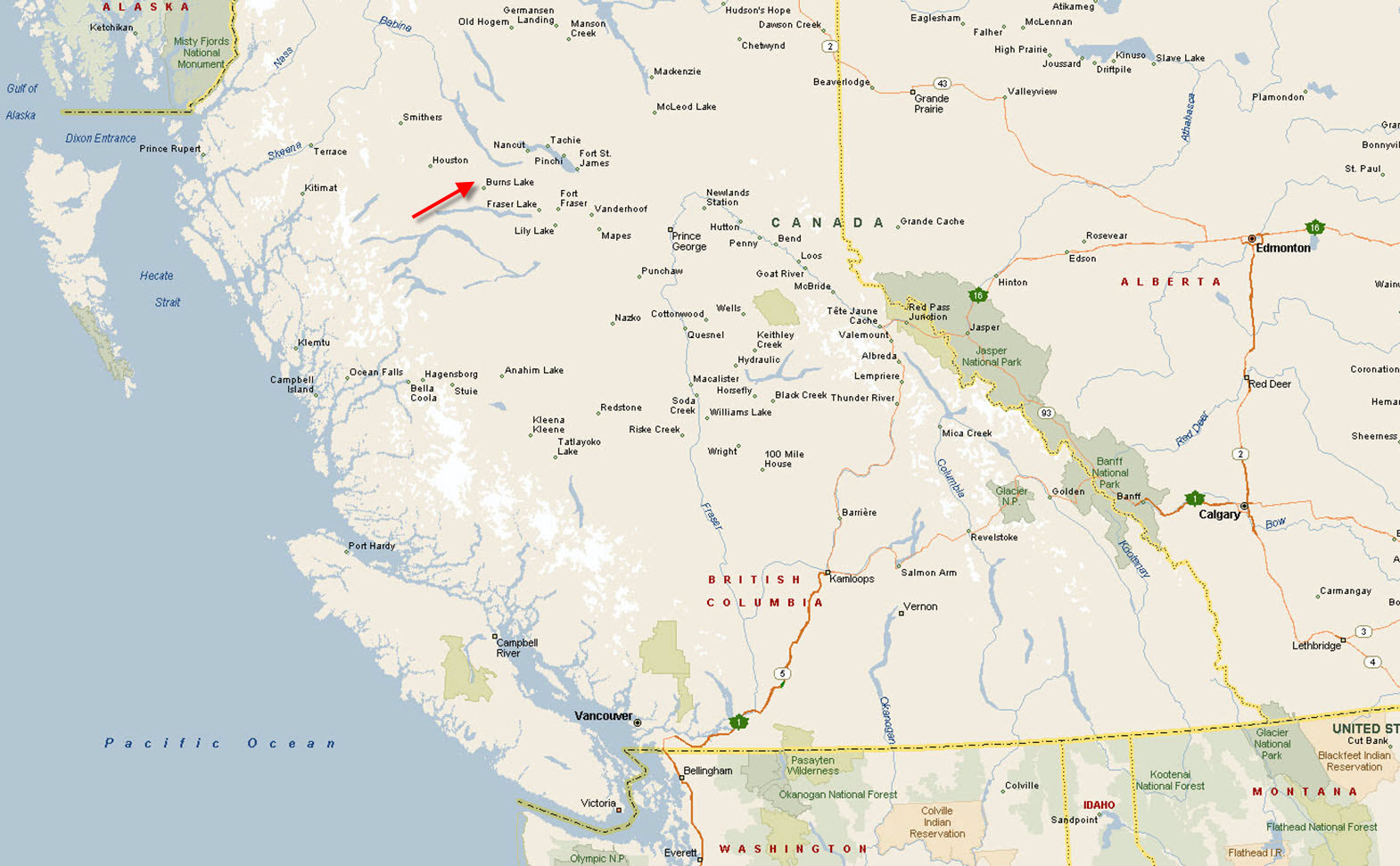Rose Lake View Acreage Rural Burns Lake West LandQuest® Realty