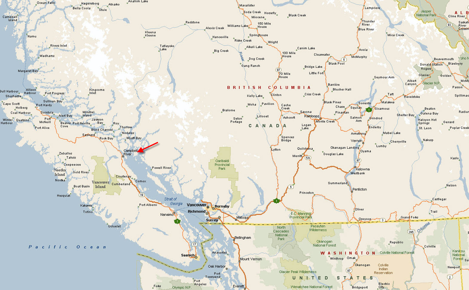 Oceanfront Home and Dock Boulder Point Cortes Island LandQuest