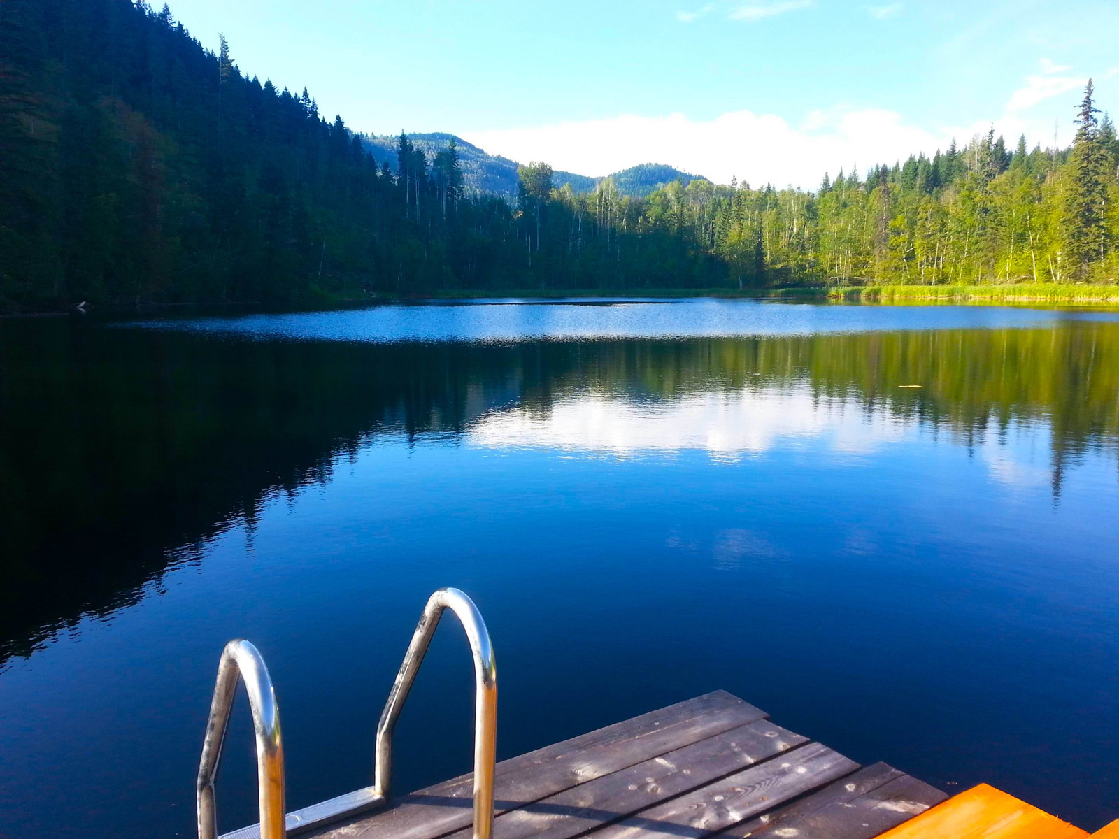 2,170 ft² Log Home Nestled Amongst 77 Acres with Private 8Acre Lake