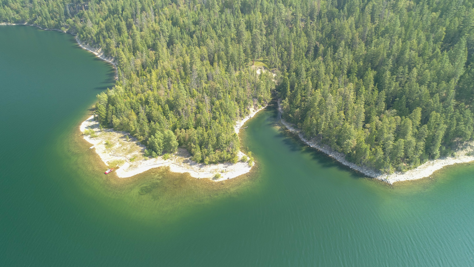 Timbered Lakefront Acreage Arrow Lake LandQuest® Realty