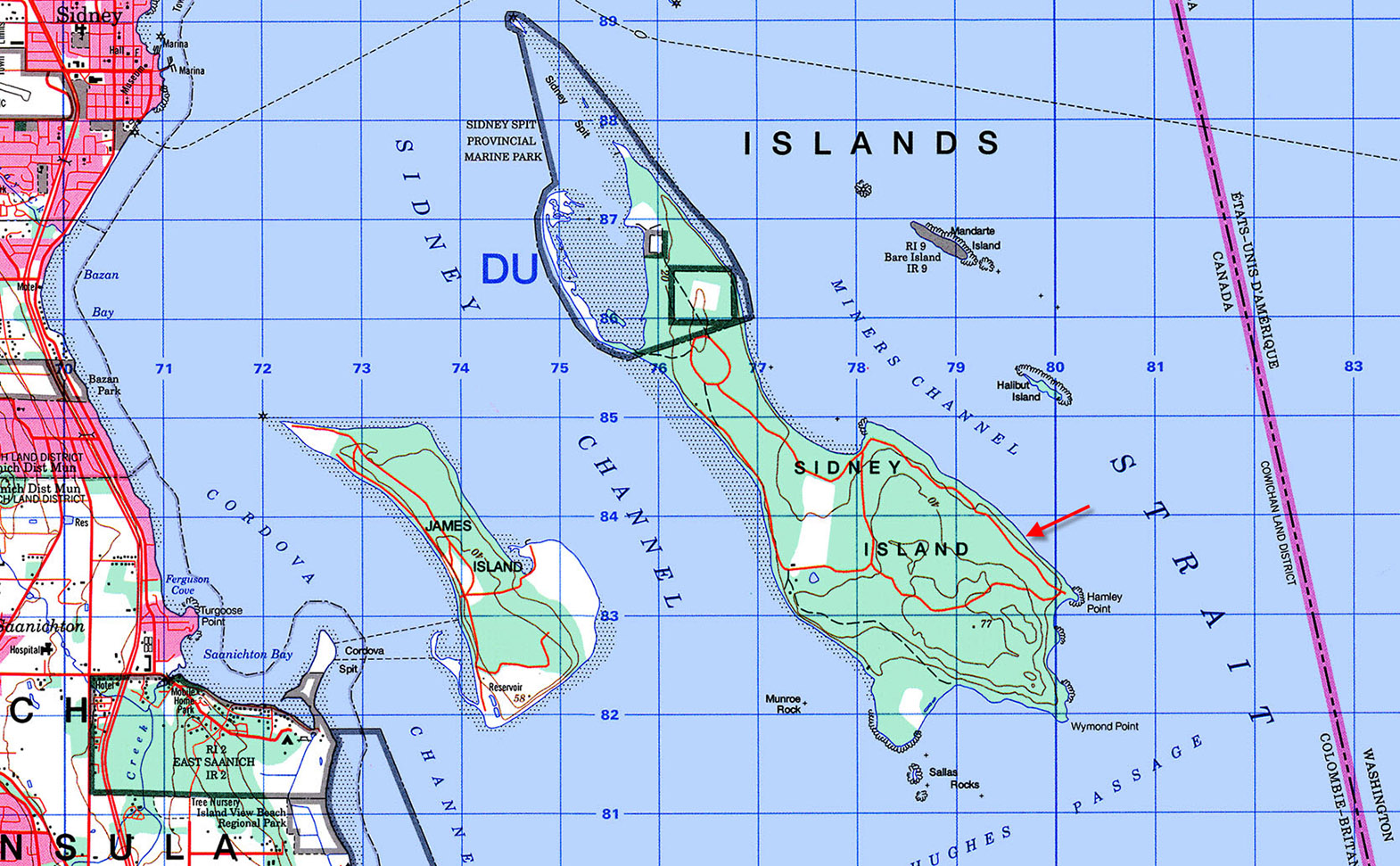 Sidney Island Oceanfront Strata Lot 49 Southern Gulf Islands, BC