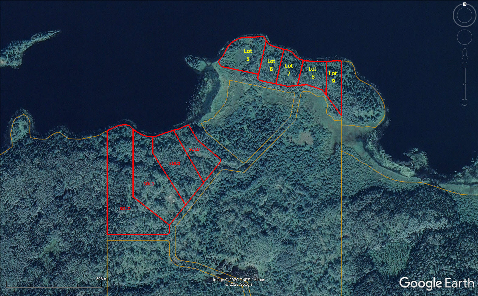 Waterfront Acreages on Burns Lake Heart of the Lakes District