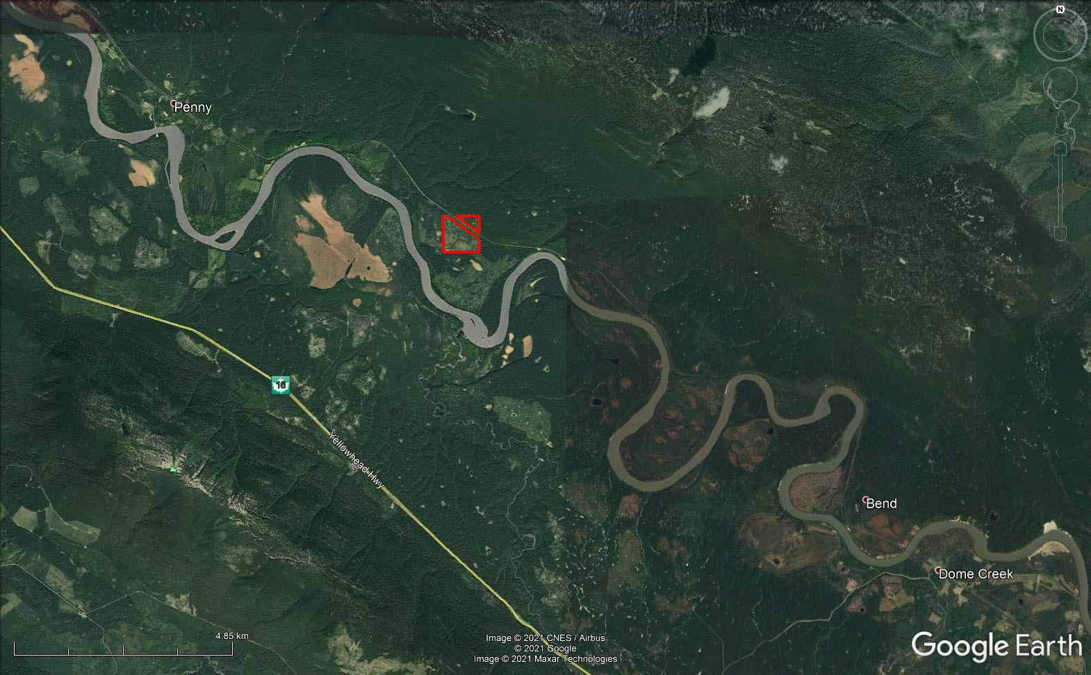 SemiRemote 137 Acres Penny, BC LandQuest® Realty