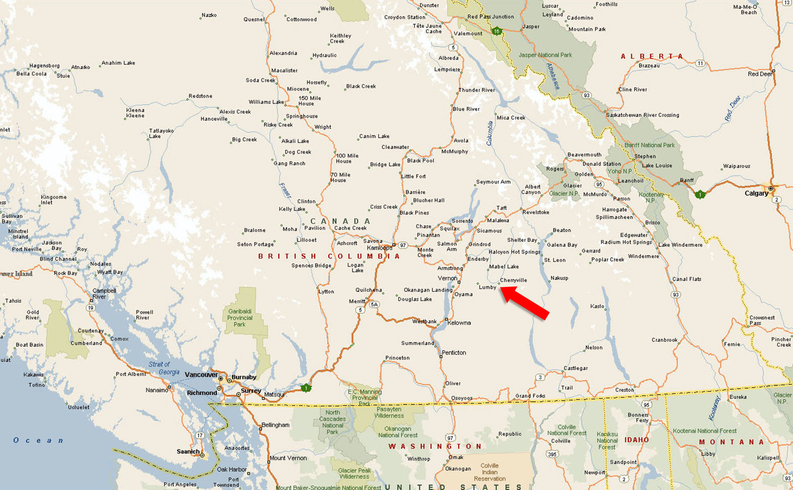 Affordable Acreage with Creek Frontage Cherryville, BC LandQuest