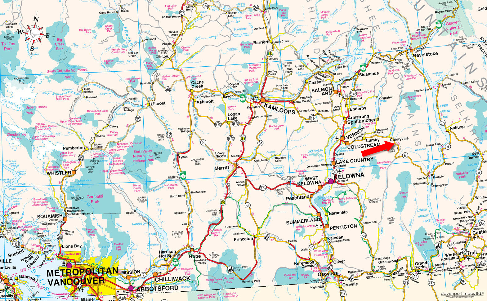 Affordable Acreage with Creek Frontage Cherryville, BC LandQuest