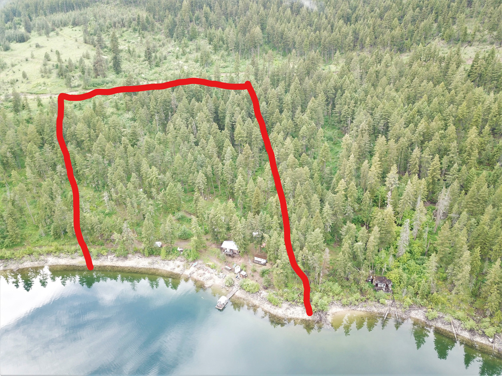 Rare Freehold Lakefront Acreage Little Shuswap Lake, BC LandQuest