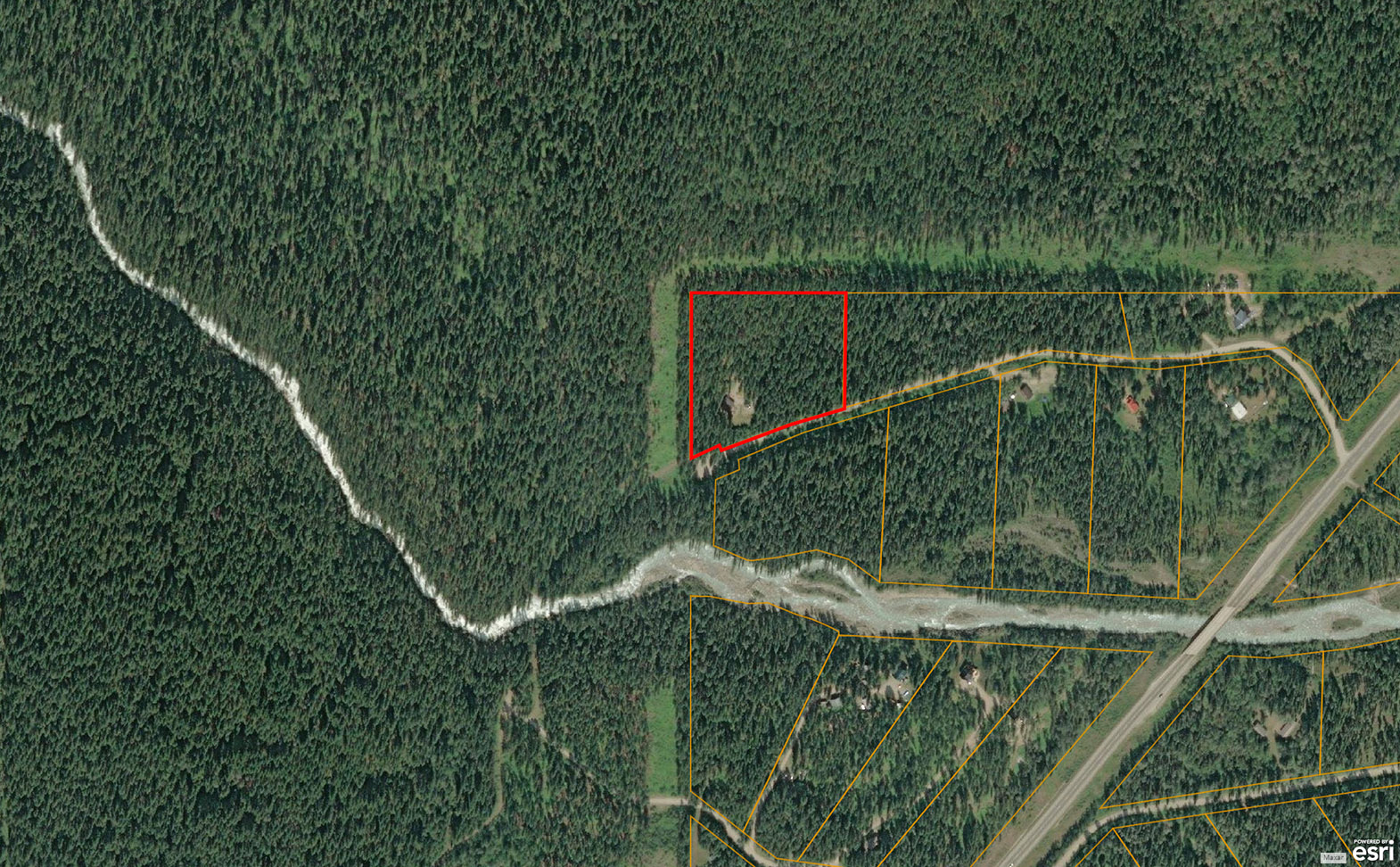 Mount Robson Gem 5 Acres with Home and Guest Cabin LandQuest® Realty