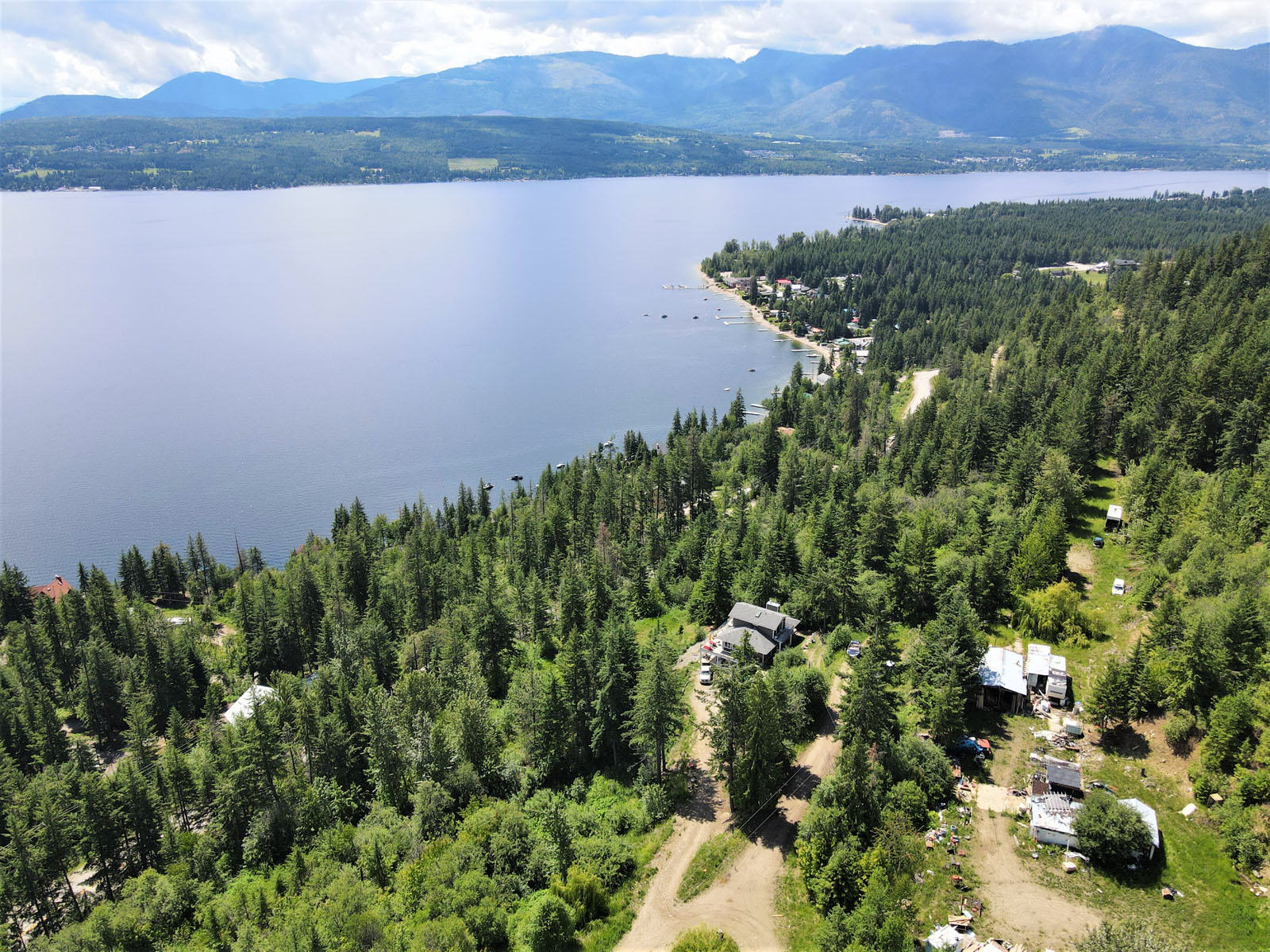Shuswap Lake View Acreage with Subdivision Potential Scotch Creek, BC