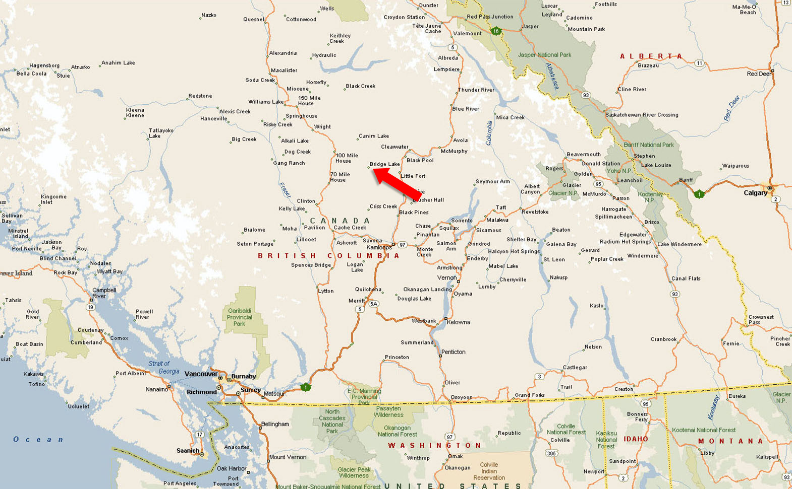 HighEnd SelfSufficient Estate Bridge Lake, BC LandQuest® Realty