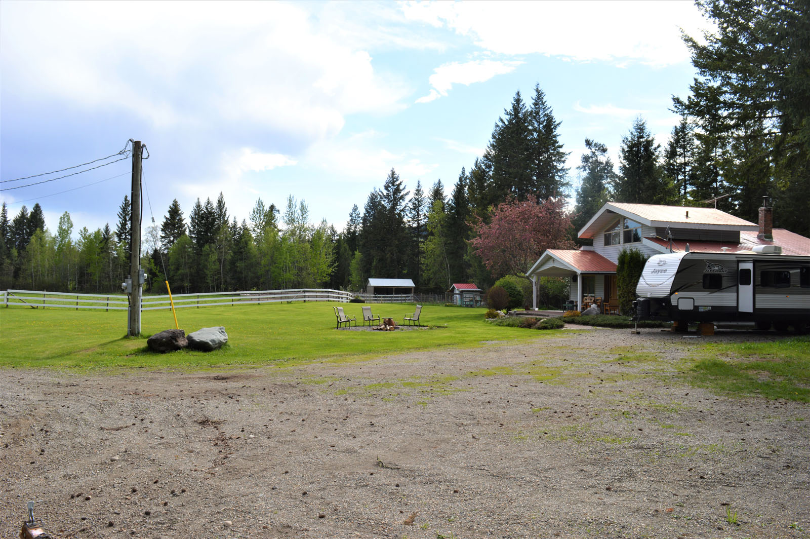 Riverfront Starter Ranch or Hobby Farm with Timber Quesnel, BC