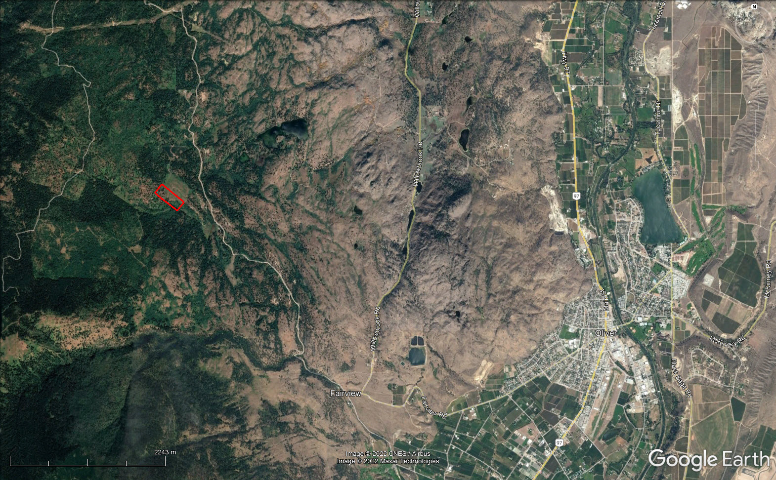 Private Okanagan Acreage with Spectacular Views Oliver, BC LandQuest® Realty