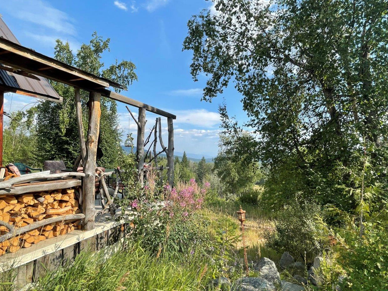 Lush Mountain Oasis Homestead Pinantan Lake, BC LandQuest® Realty