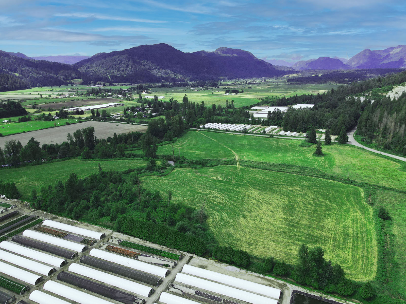 Prime Agricultural Land with Subdividable Upland Mission, BC