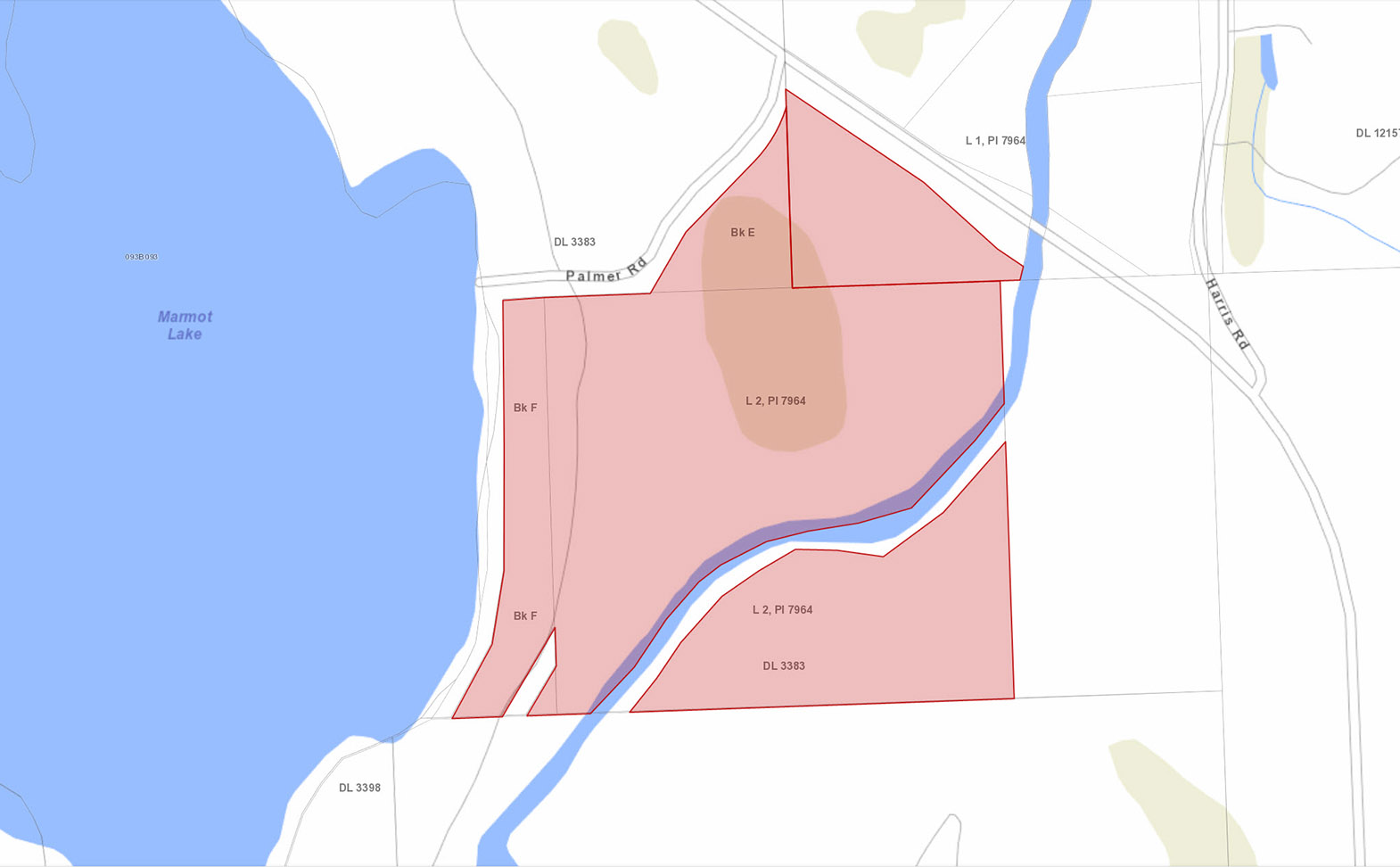 Itcha Mountain Outfitters Guiding Territory with 54 Acres of Deeded