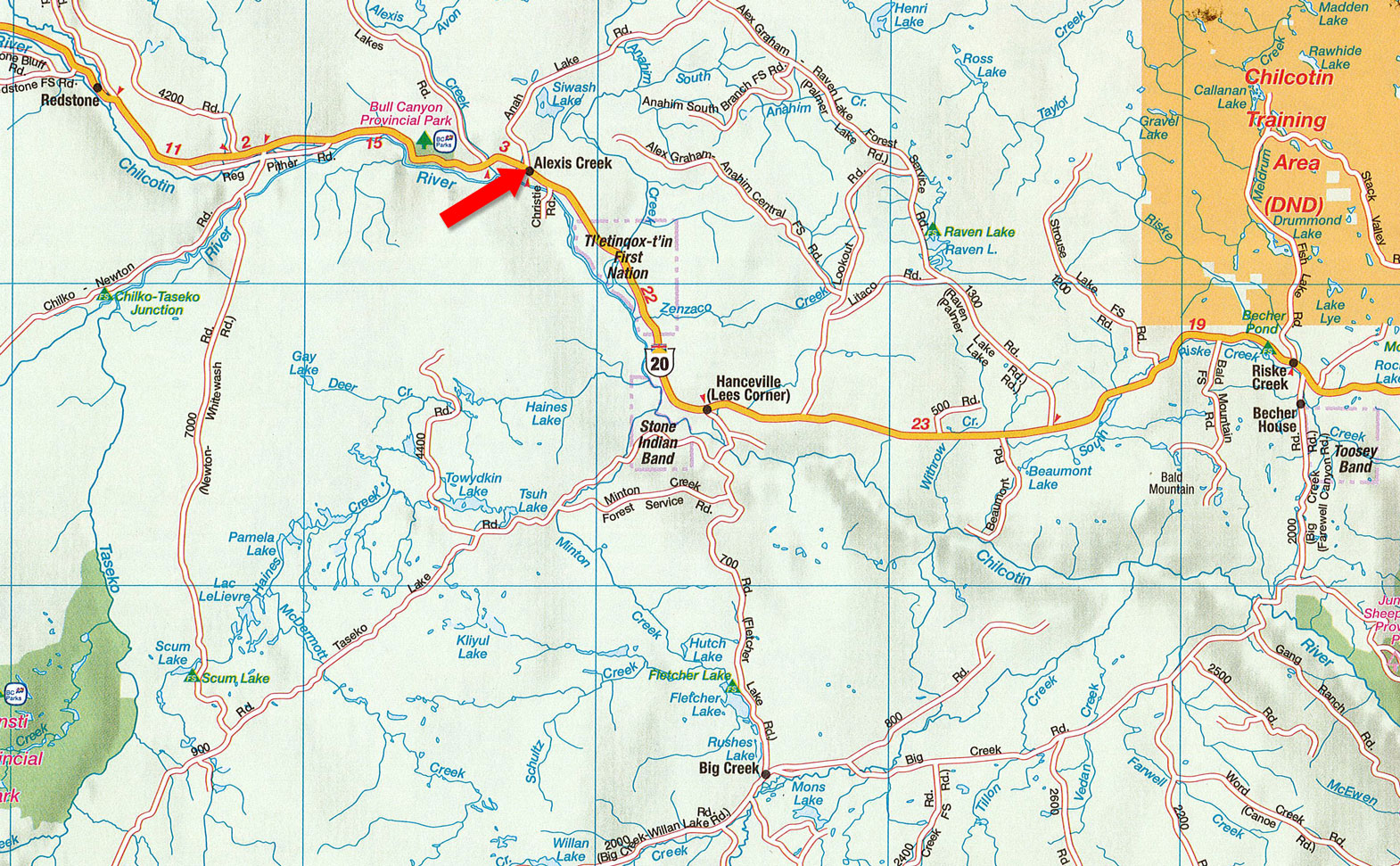 Affordable Commercial Lot Alexis Creek, BC LandQuest® Realty