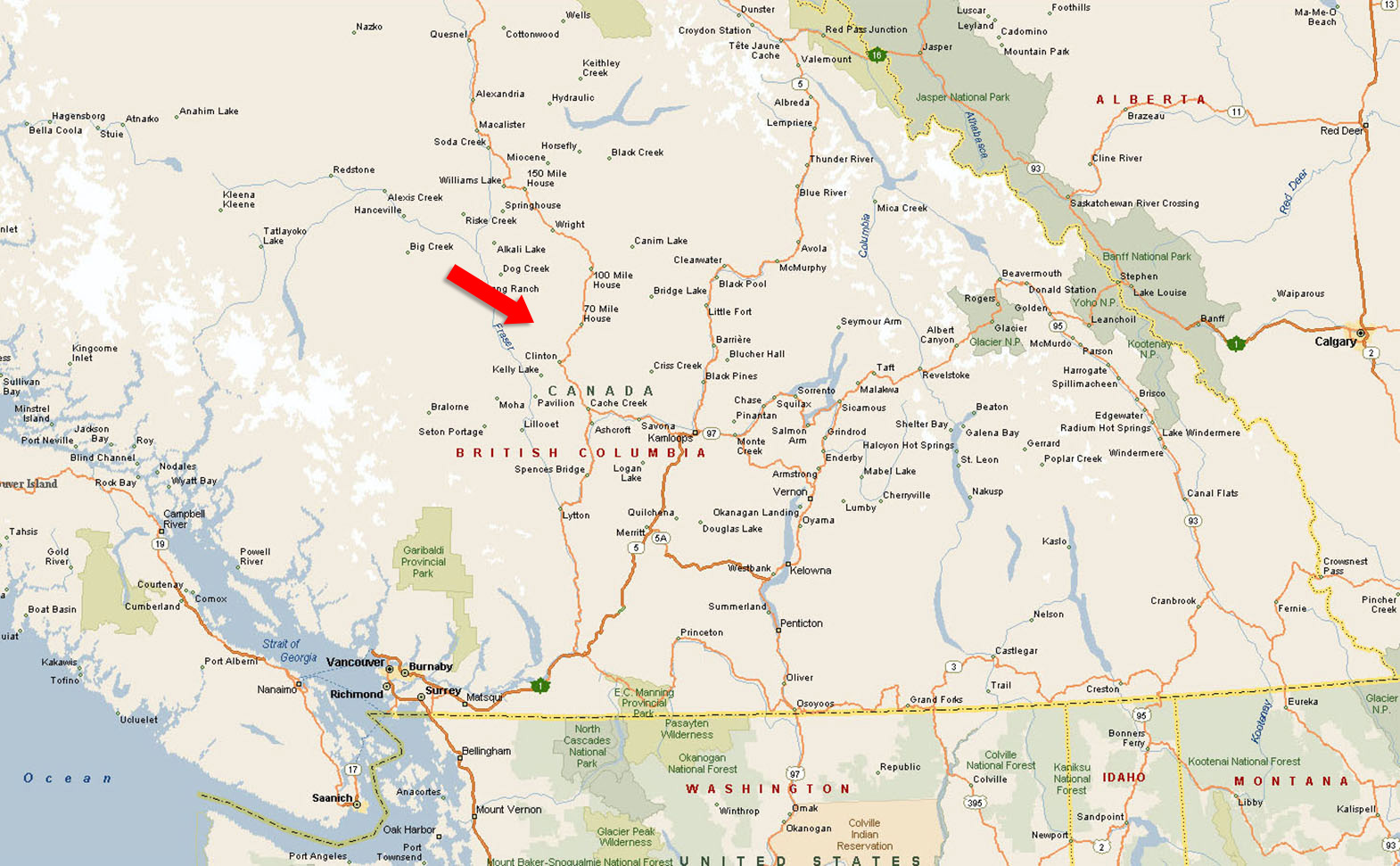 Prime Lakefront Lot on Picturesque Big Bar Lake Cariboo LandQuest