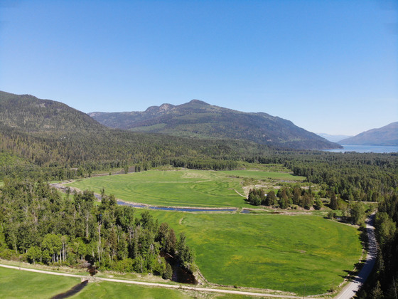 Fertile Riverfront Acreage with Subdivision Potential - Mabel Lake, BC